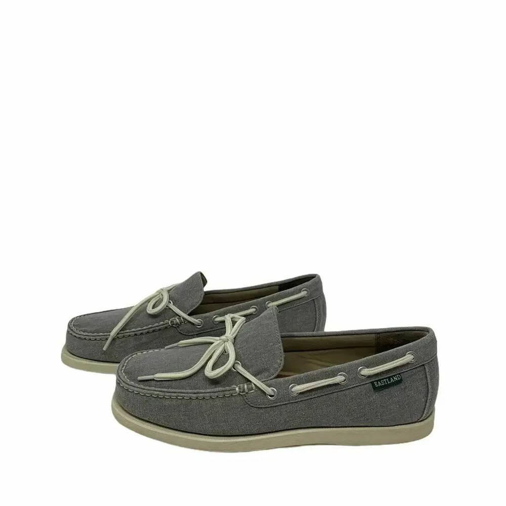 Eastland Men's Yarmouth 1-Eye Canvas Boat Shoes 10D